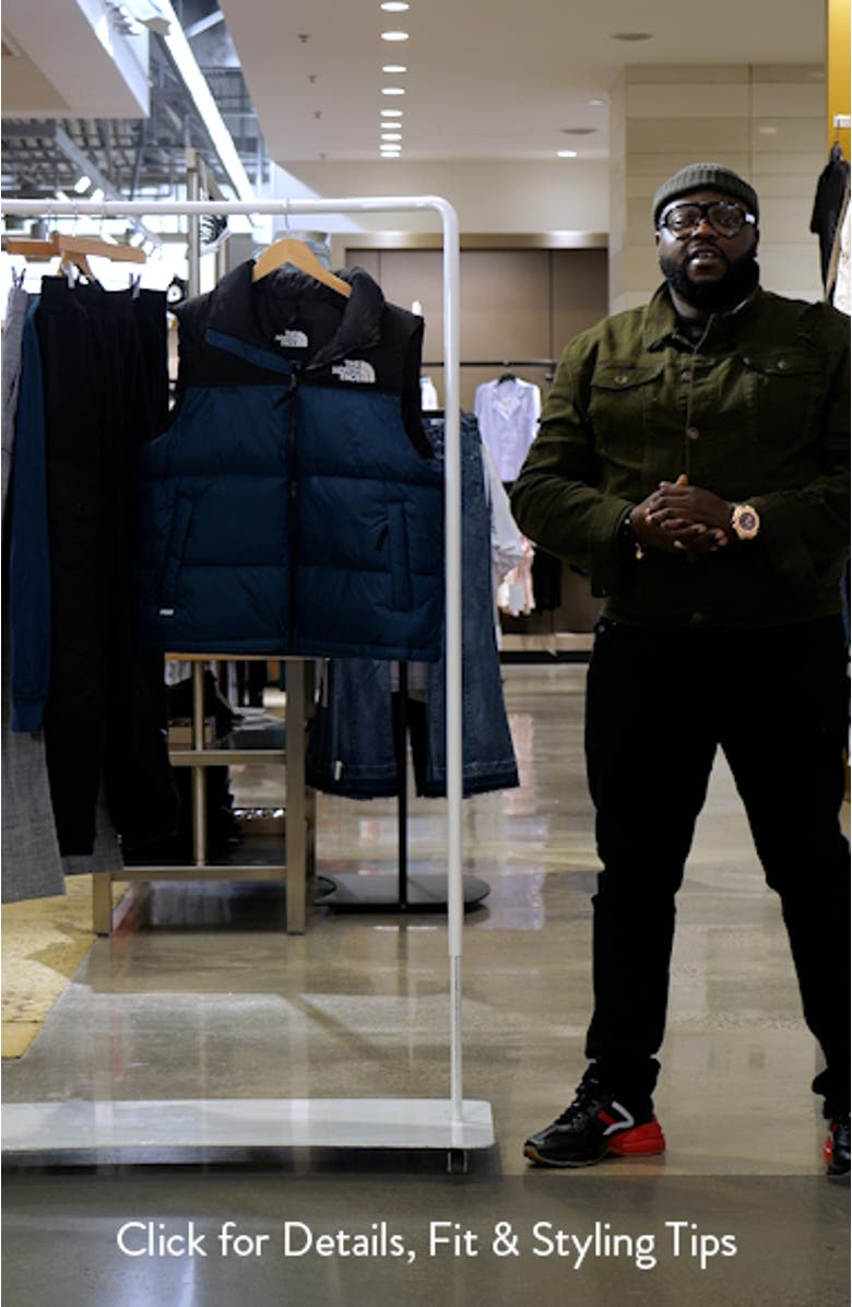 1996 Retro Nuptse Water Resistant Down Puffer Vest, sales video thumbnail