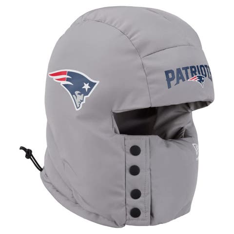 Men
s New Era  Gray New England Patriots Puffer Balaclava