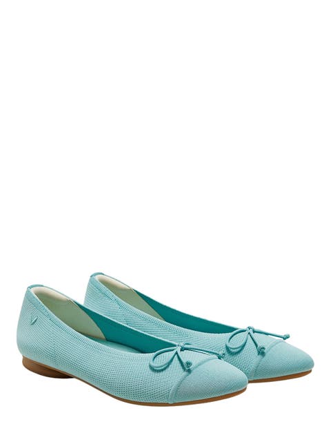 Almond-Toe Bow Flats (Tiana)