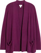 Caslon® Open Front Cardigan