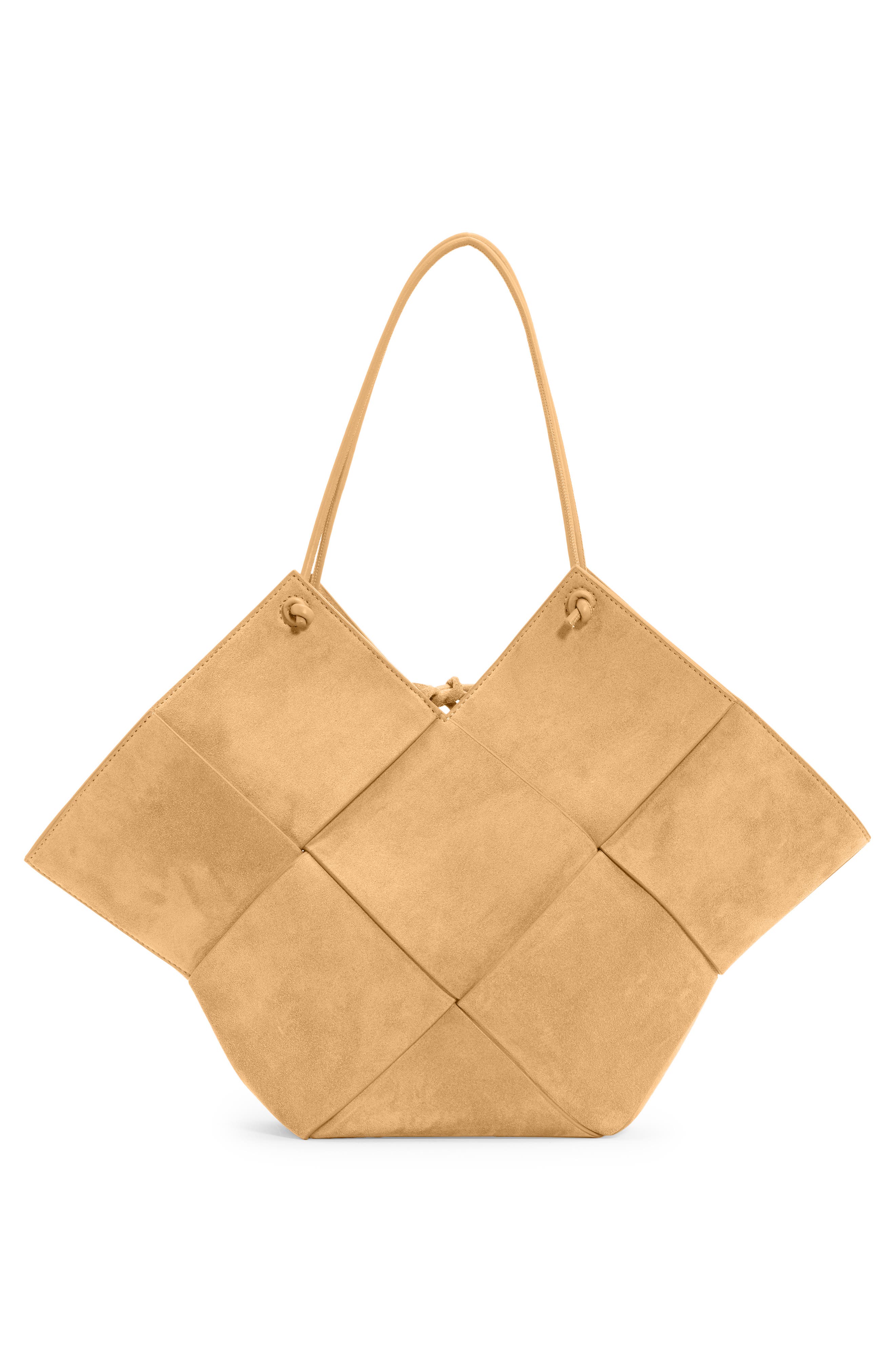 Bottega Veneta Intreccio Suede Tote, Alternate, color, 