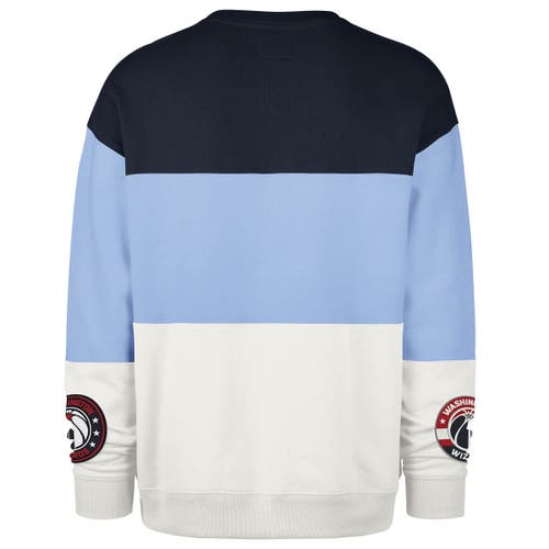 47 Brand Unisex '47 Light Blue Washington Wizards 2024/25 City Edition On Five Maximalist Pullover Sweatshirt In Light Blue