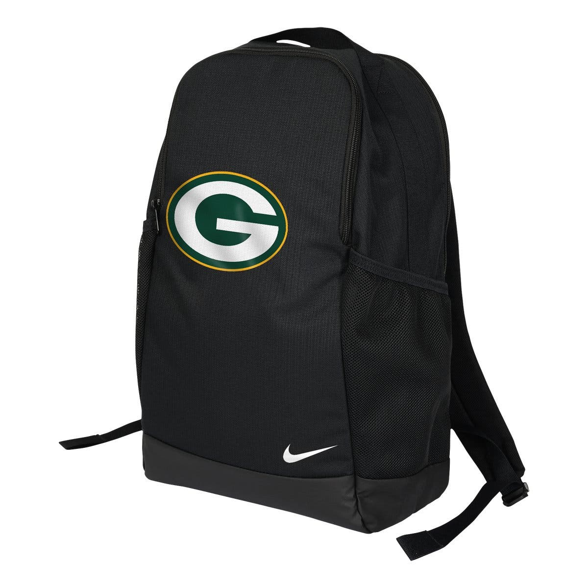 Green Bay Packers Primary Logo Backpack, Alternate, color, Black