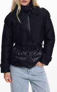 Desigual Hybrid Padded Jacket