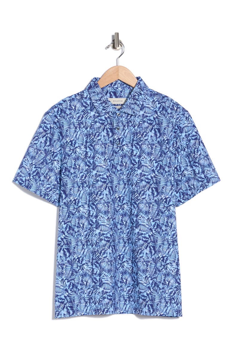 Stretch Cotton Knit Polo, Alternate, color, AIR BLUE