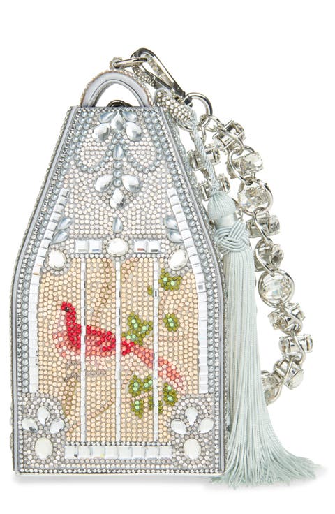 Landmark Birdcage Crystal Minaudière