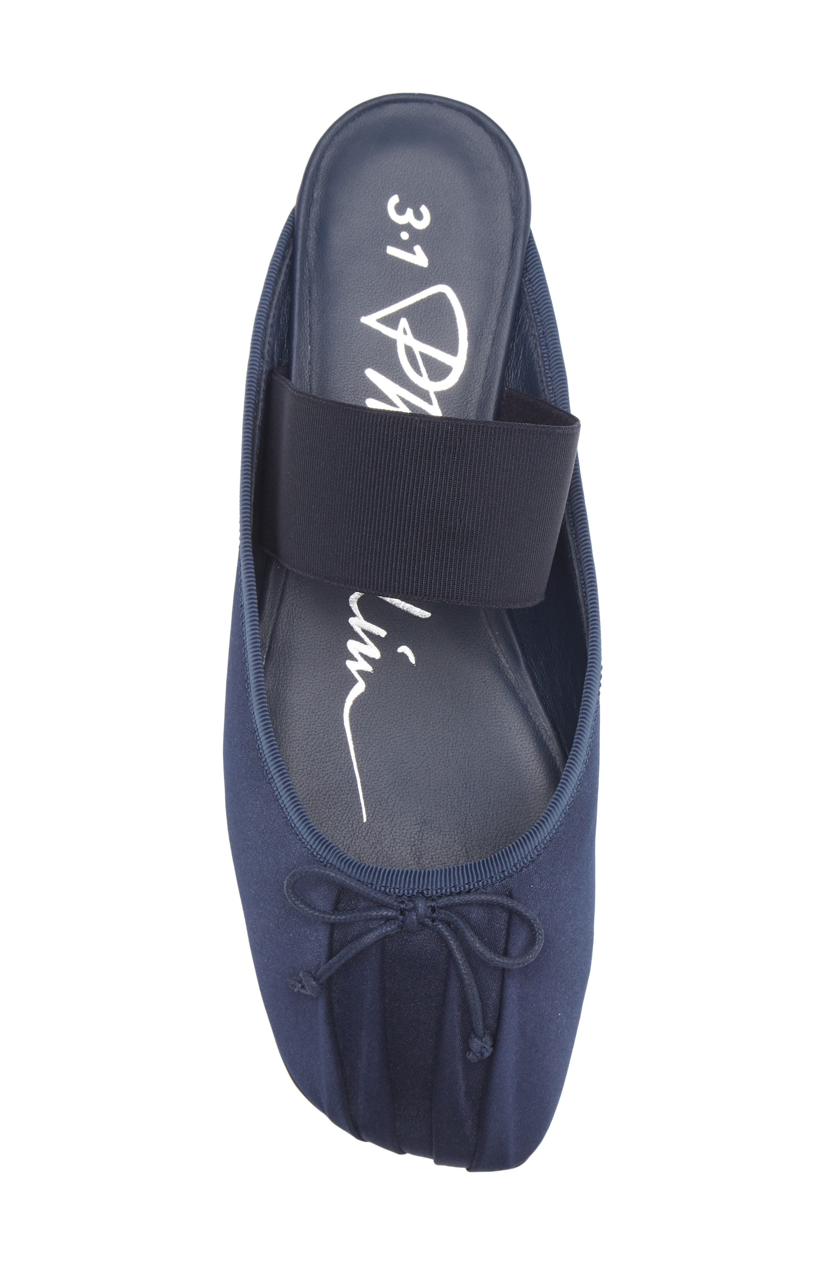 Ballerina Mule, Alternate, color, MIDNIGHT