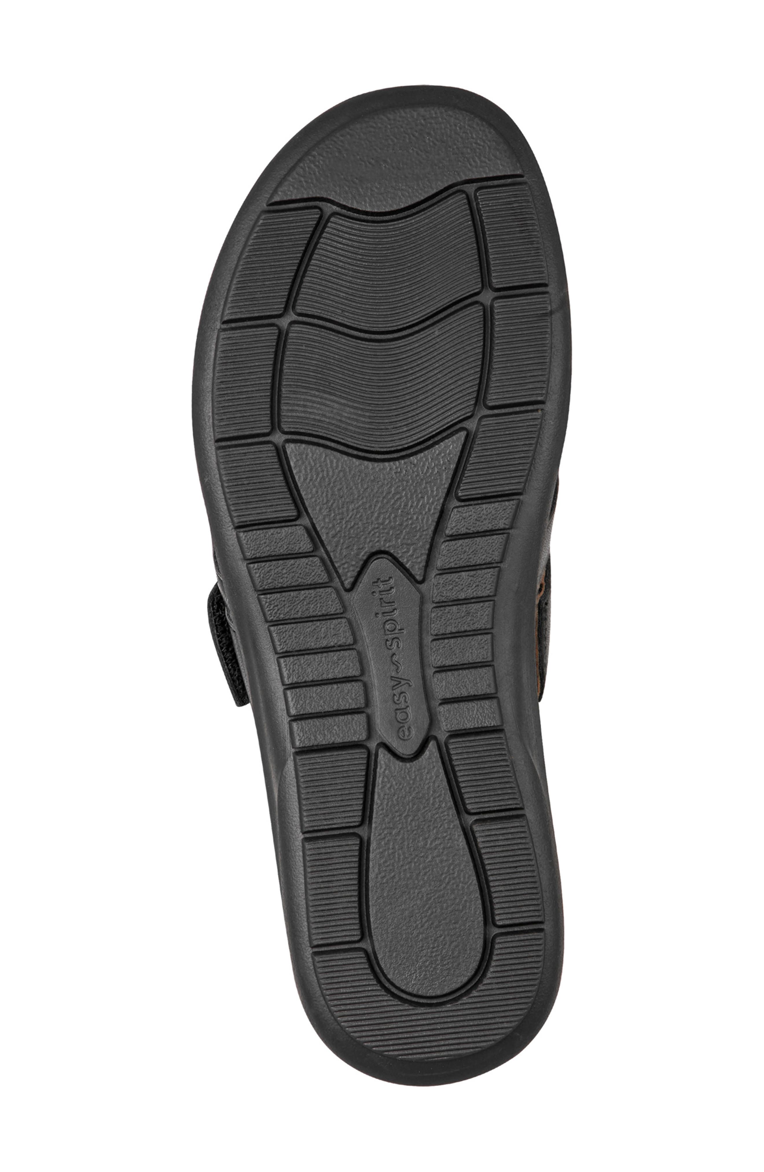 Easy Spirit Waren Sandal, Alternate, color, Black