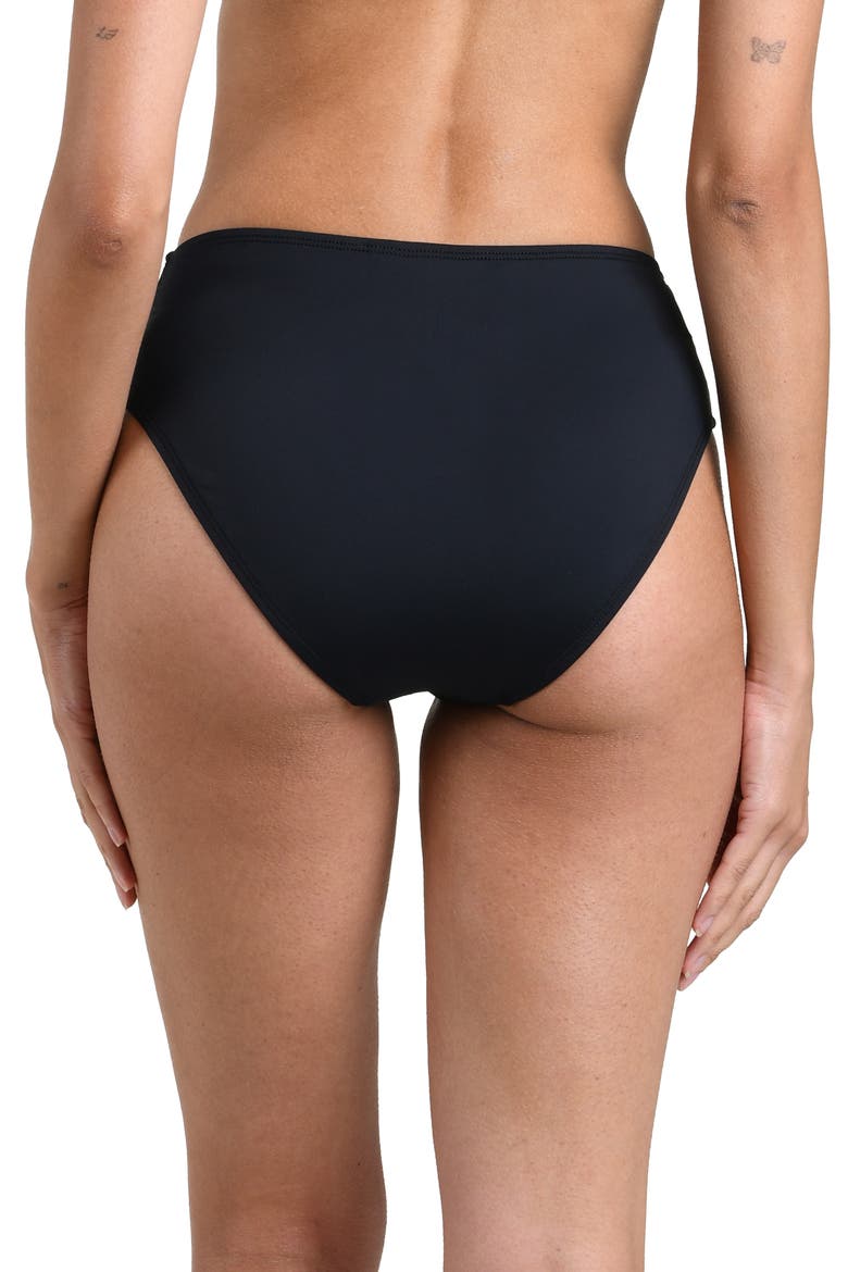 Island Goddess Bikini Bottoms, Alternate, color, BLACK