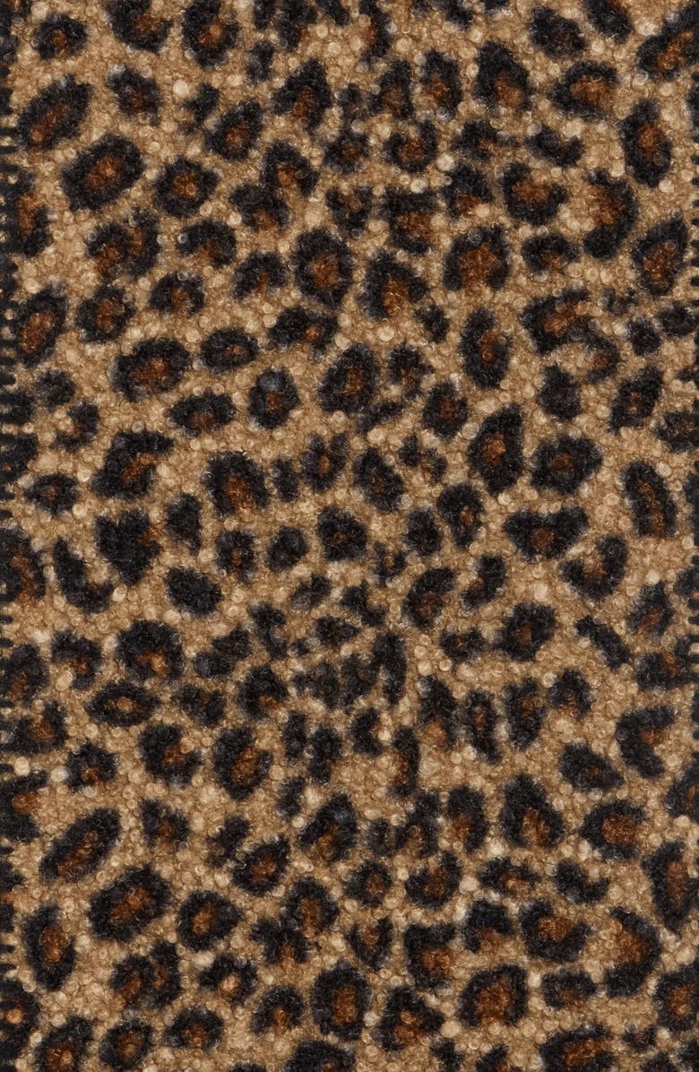 Melrose and Market Whipstitch Plaid Scarf, Alternate, color, Leopard