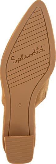 Lyn Suede Mule Heel