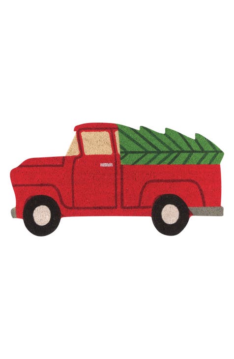 Holiday Truck Doormat