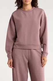 X by Gottex Scuba Knit Activewear Sweatshirt