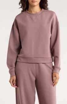 X by Gottex Scuba Knit Activewear Sweatshirt