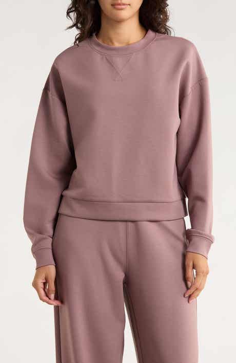 X by Gottex Scuba Knit Activewear Sweatshirt