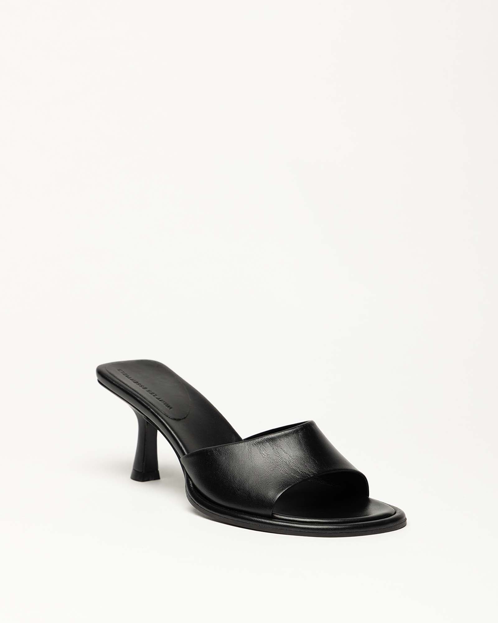 WANT Les Essentiels Holton Smooth Leather Heel Sandal, Alternate, color, 