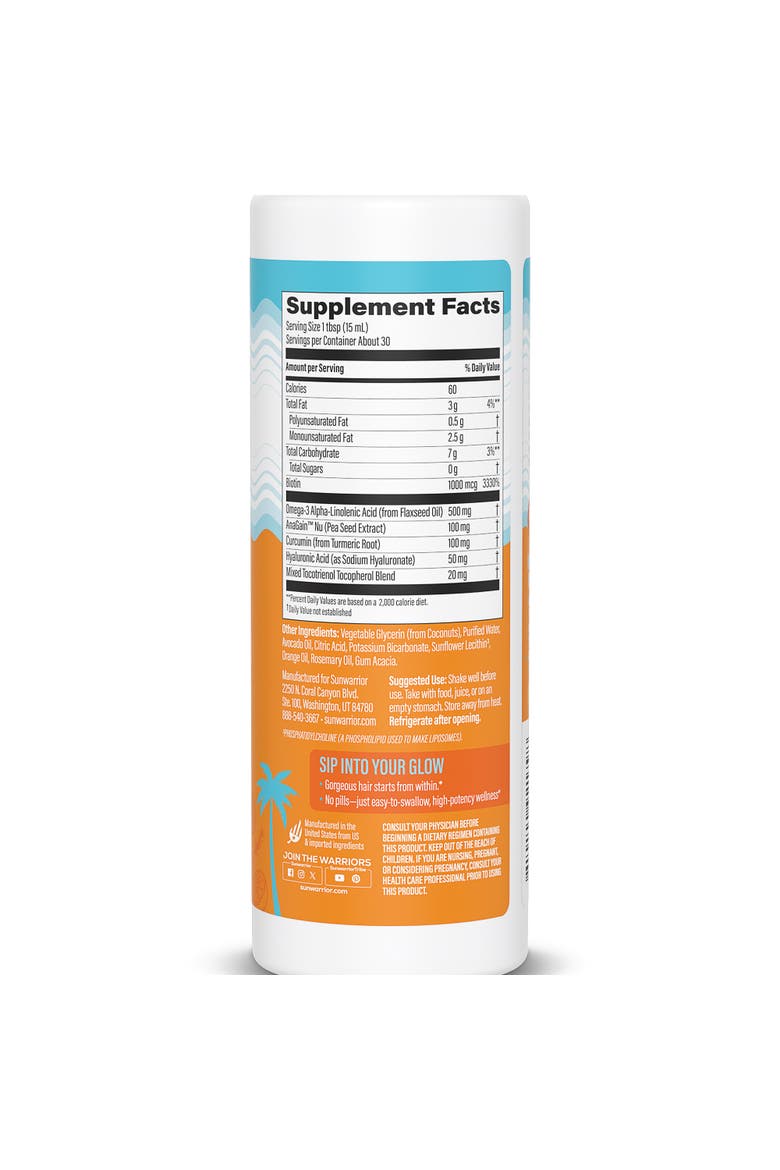 Vegan Hair Growth Liquid, Rosemary Citrus, 450ml Bottle, Alternate, color, No Color