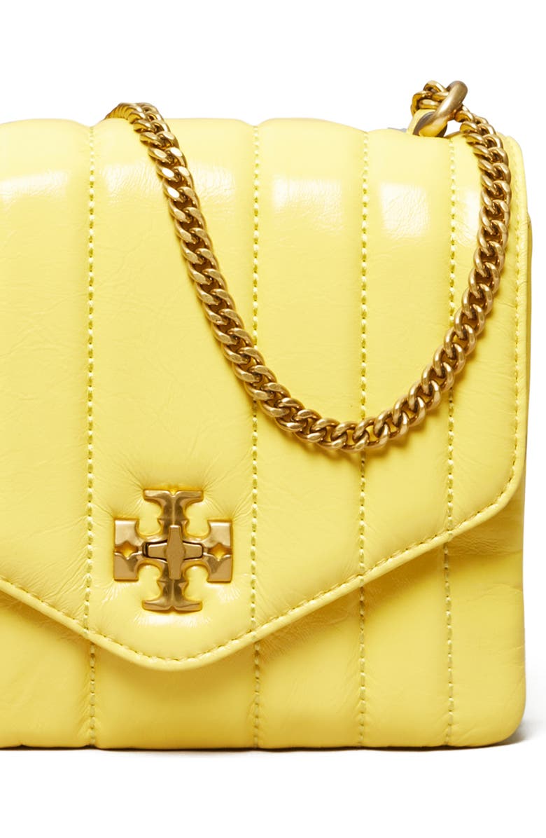 Tory Burch Kira Square Patent Leather Crossbody Bag, Alternate, color,