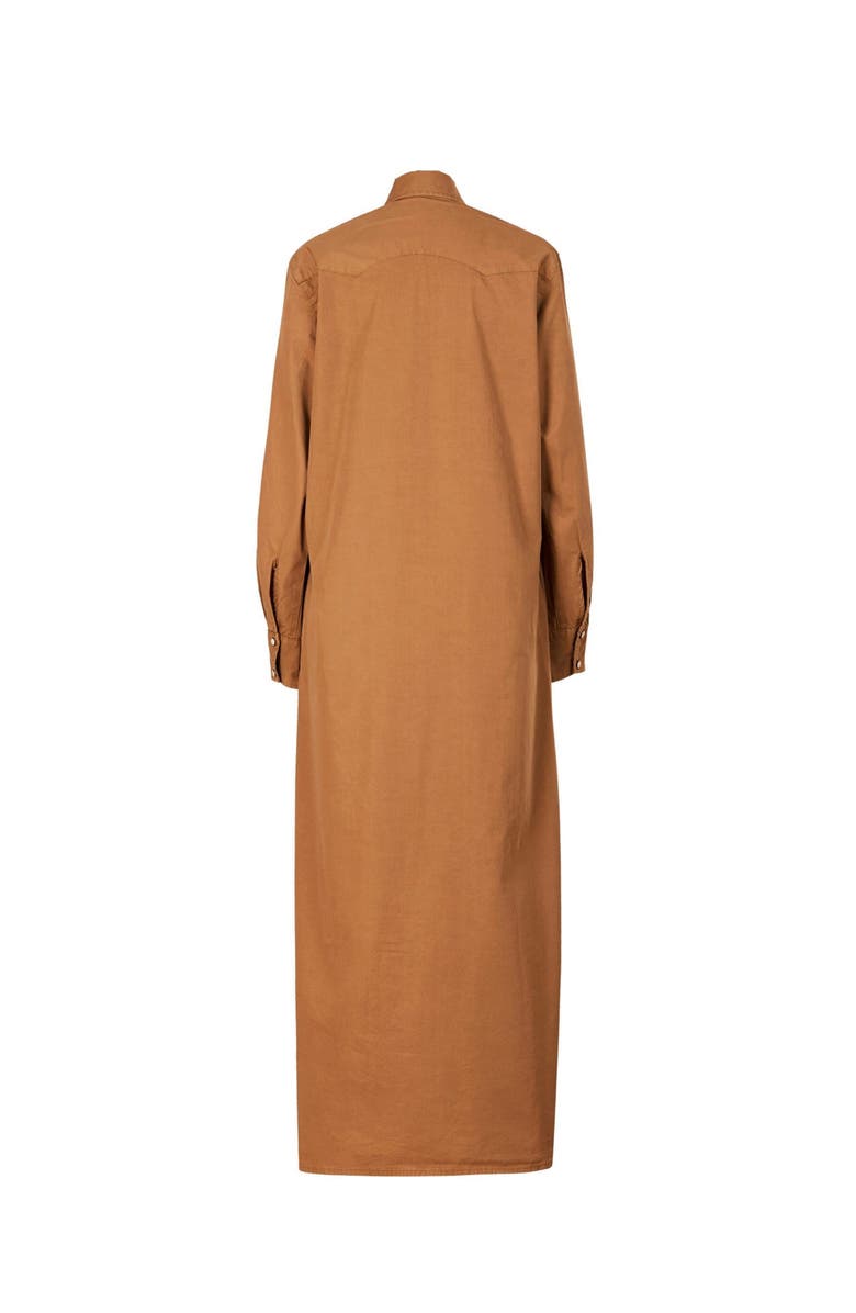 Fortela Vivian Cotton Chemisier Dress, Alternate, color, Camel