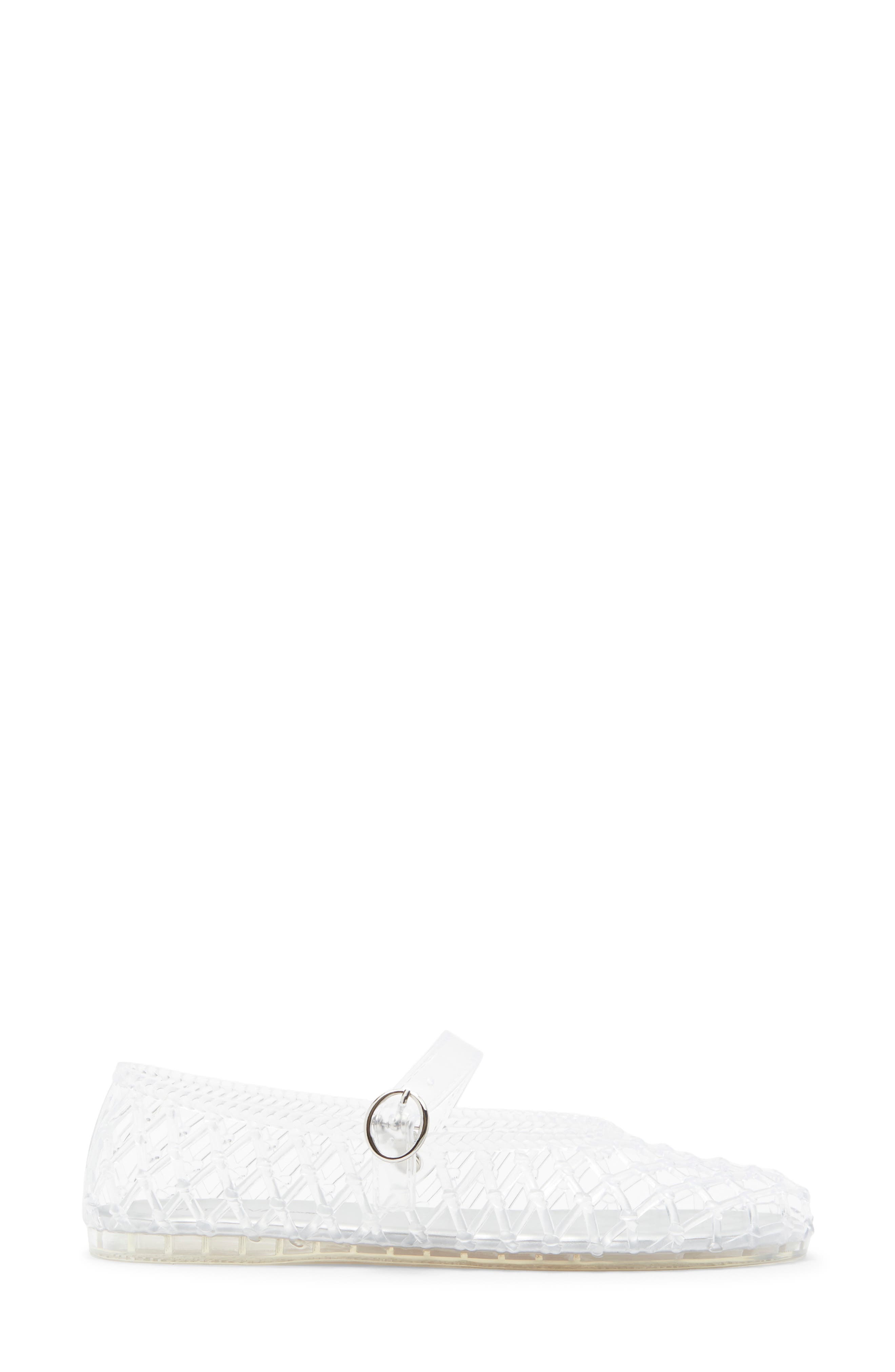 Riri Mary Jane Flat, Alternate, color, CLEAR