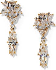 Nadri Cannes Cubic Zirconia Drop Earrings