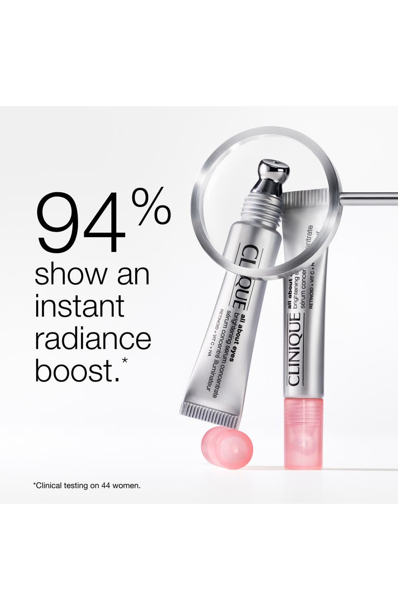 Clinique All About Eyes Brightening Serum, Alternate, color, 