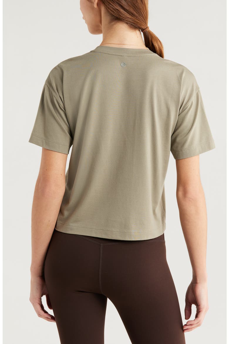New Take Crewneck T-Shirt, Alternate, color, GREEN VETIVER