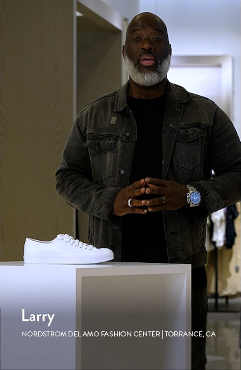 Jack Purcell Low Top Leather Sneaker, sales video thumbnail