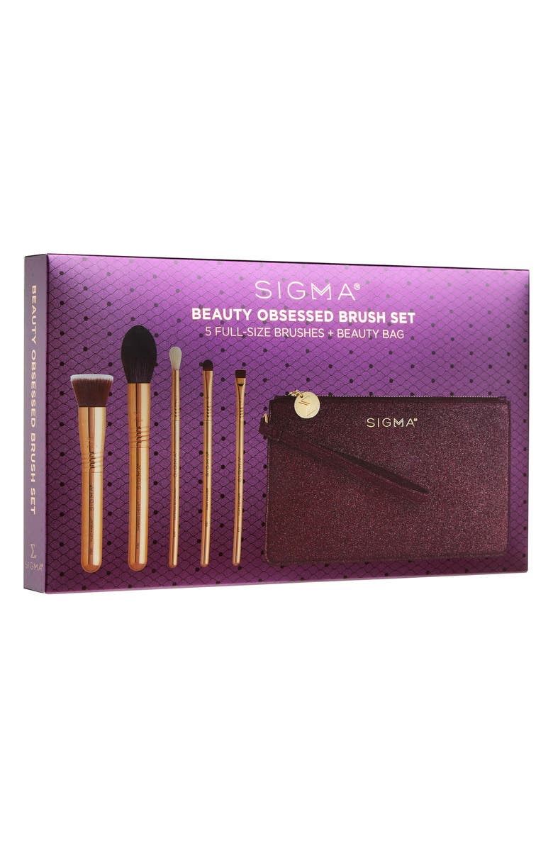 Sigma Beauty Obsessed Brush Set USD $126 Value, Alternate, color, 