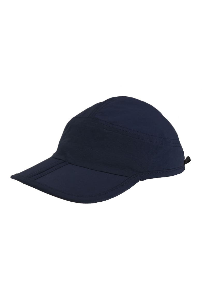 Childrens/Kids Folding Peak Baseball Cap, Main, color, Navy
