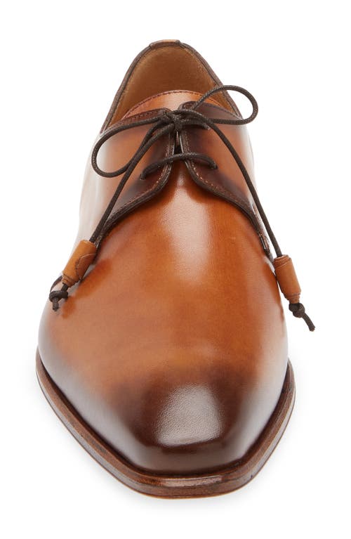 Mezlan Tassel Lace Derby In Cognac