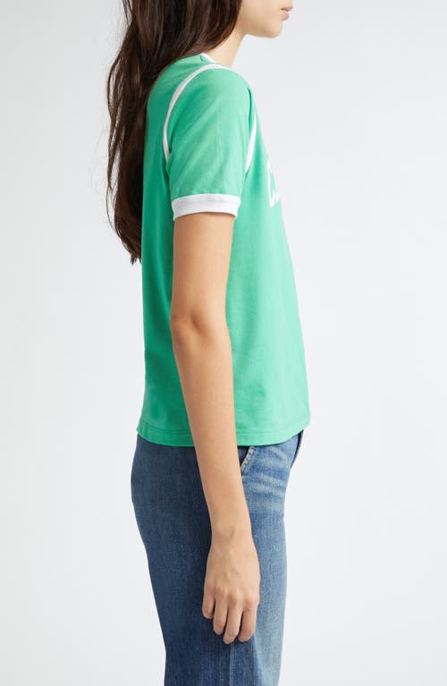 Sporty And Rich Sporty & Rich California Sports Cotton Blend Graphic T-shirt In Verde