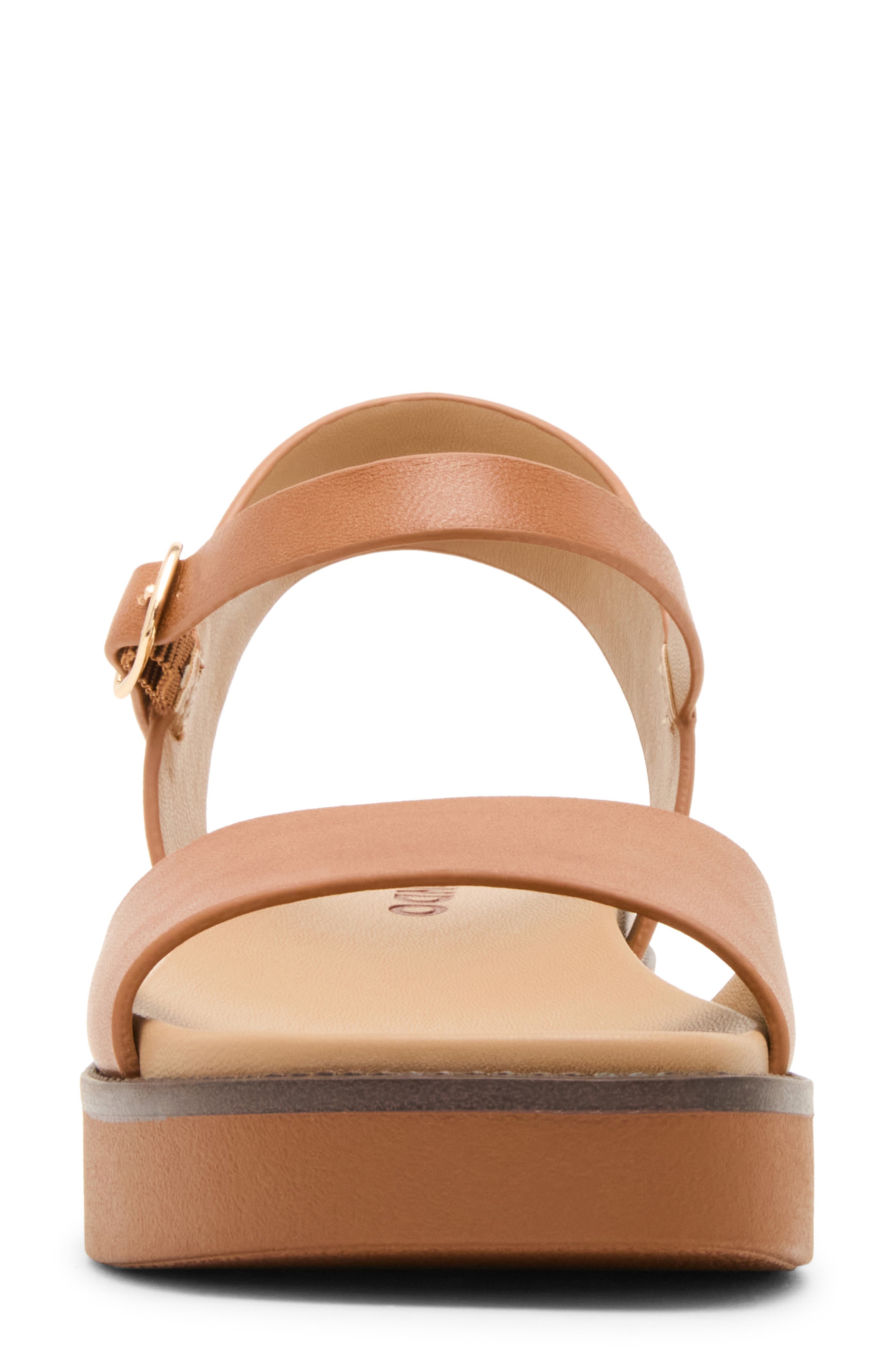 Rifkin Ankle Strap Sandal, Alternate, color, COGNAC LEATHER