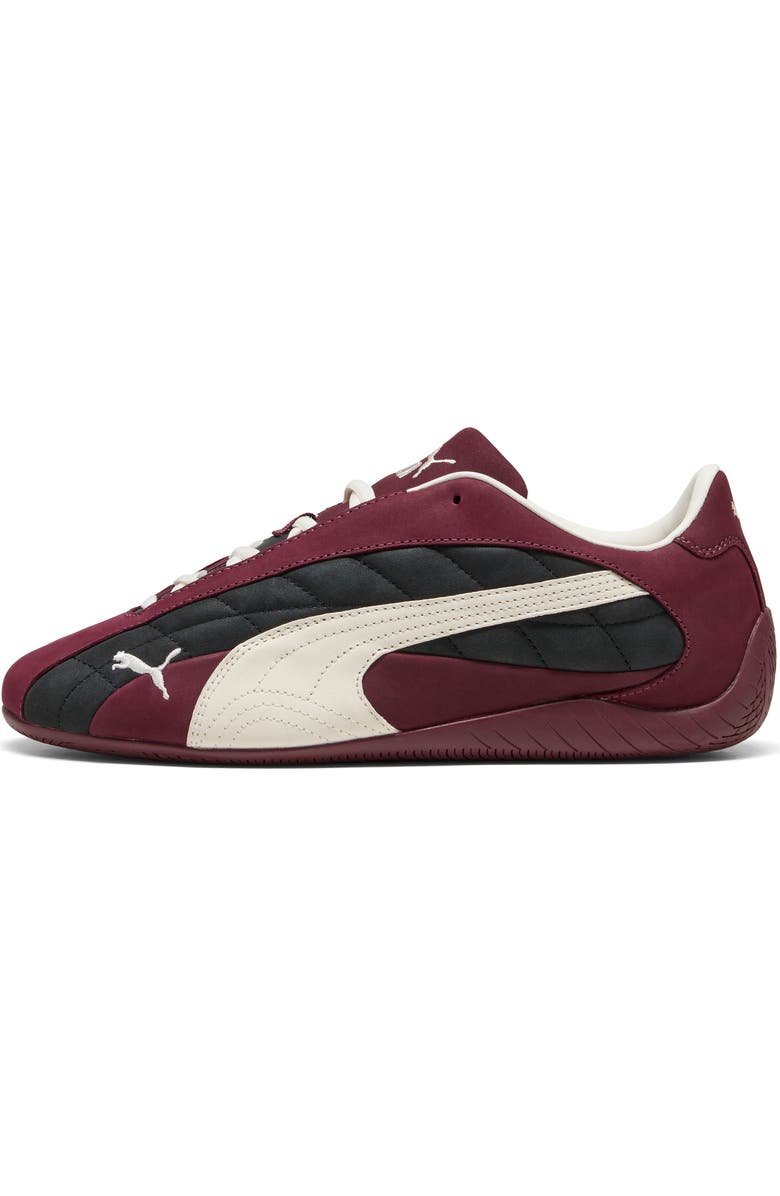 PUMA Speedcat Plus Quilted Sneaker, Alternate, color, Ruby Shimmer/ Warm White