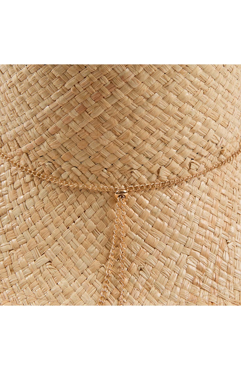 Eugenia Kim Jonah Fringed Straw Bucket Sun Hat, Alternate, color, 