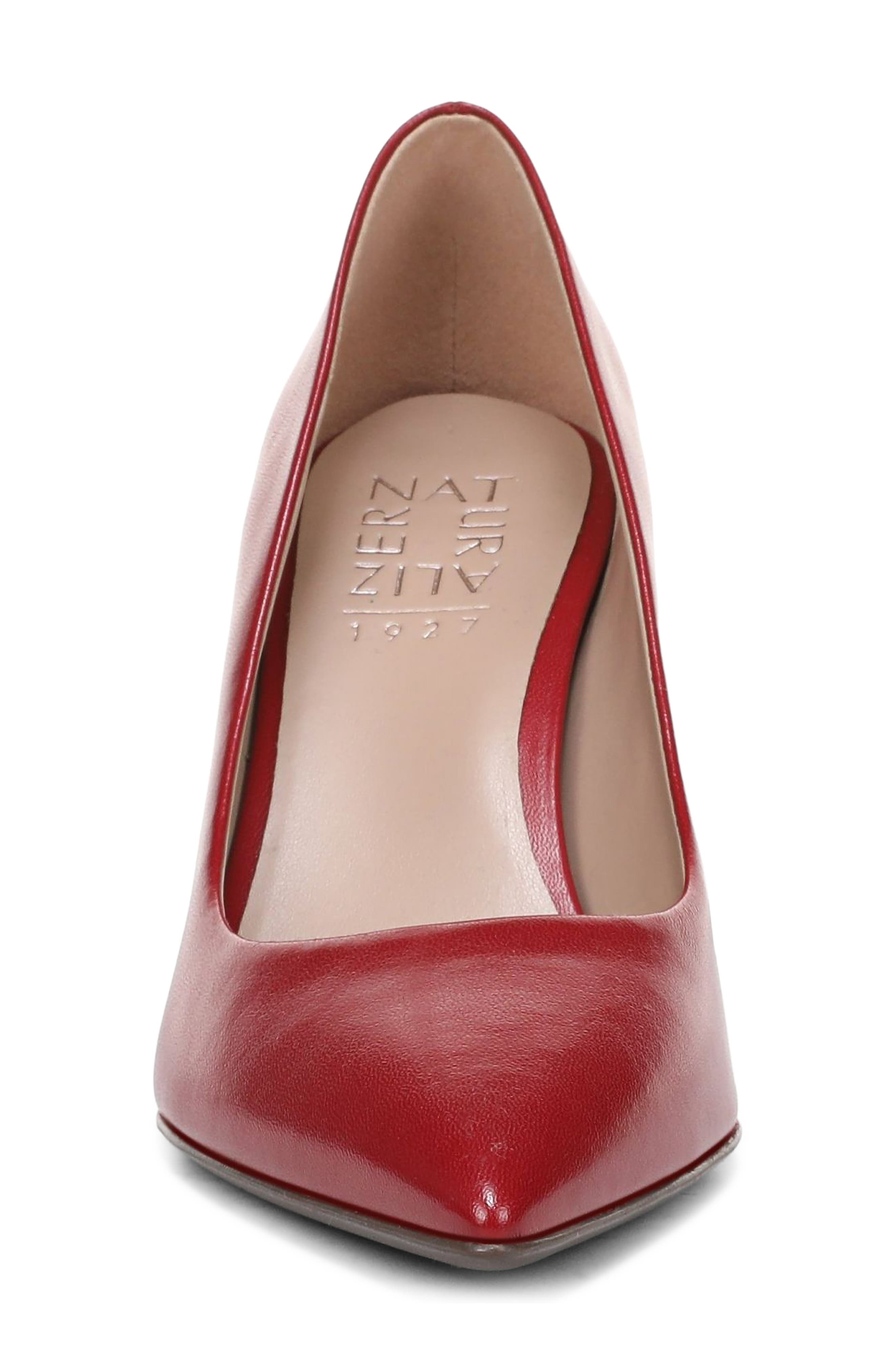 Anna Pointed Toe Pump, Alternate, color, HEART FLAME LEATHER