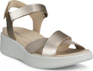 ECCO Flowt Water Resistant Wedge Sandal