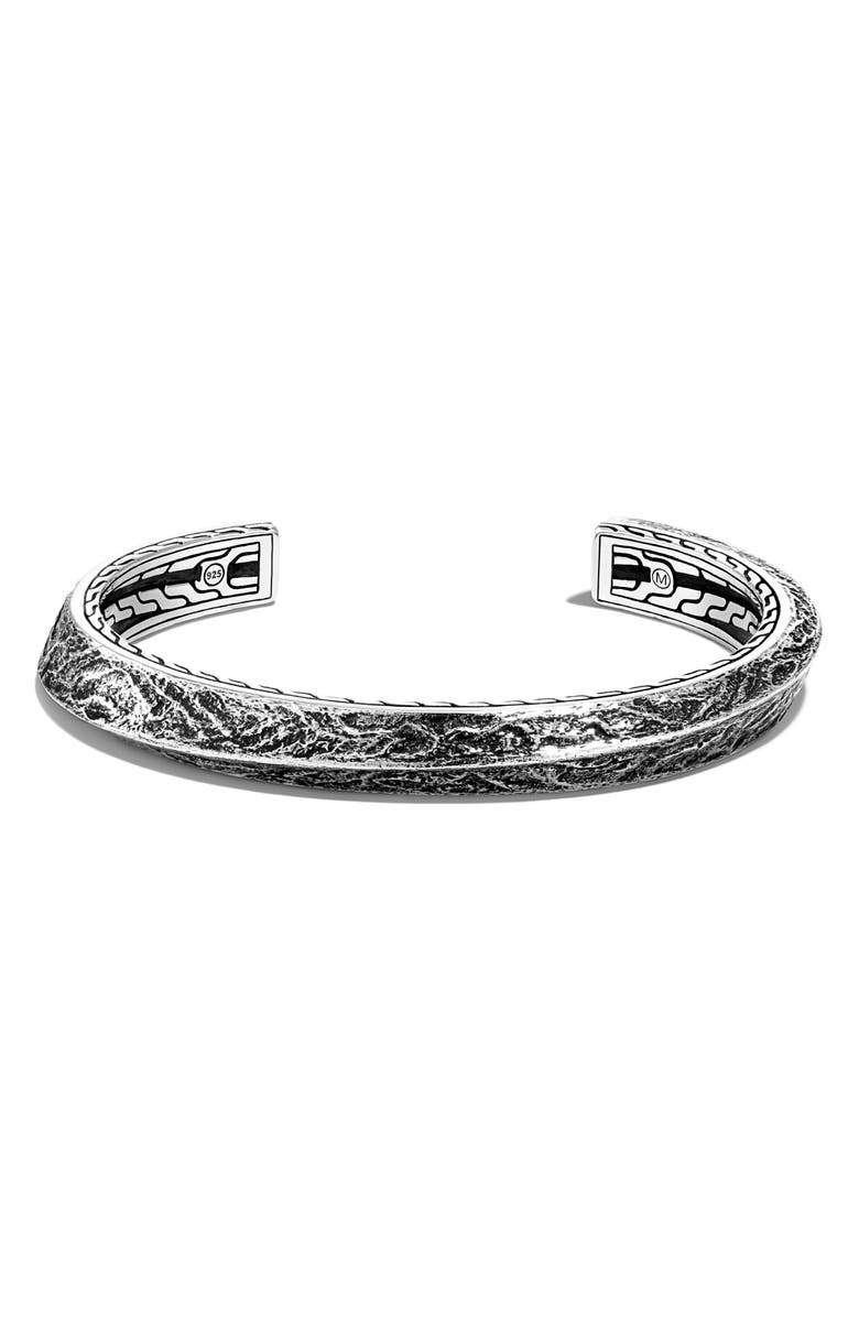 John Hardy Men's Classic Chain Reclaimed Cuff Bracelet, Main, color, 