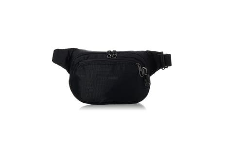 Pacsafe Vibe 100 Hip Pack In Jet Black