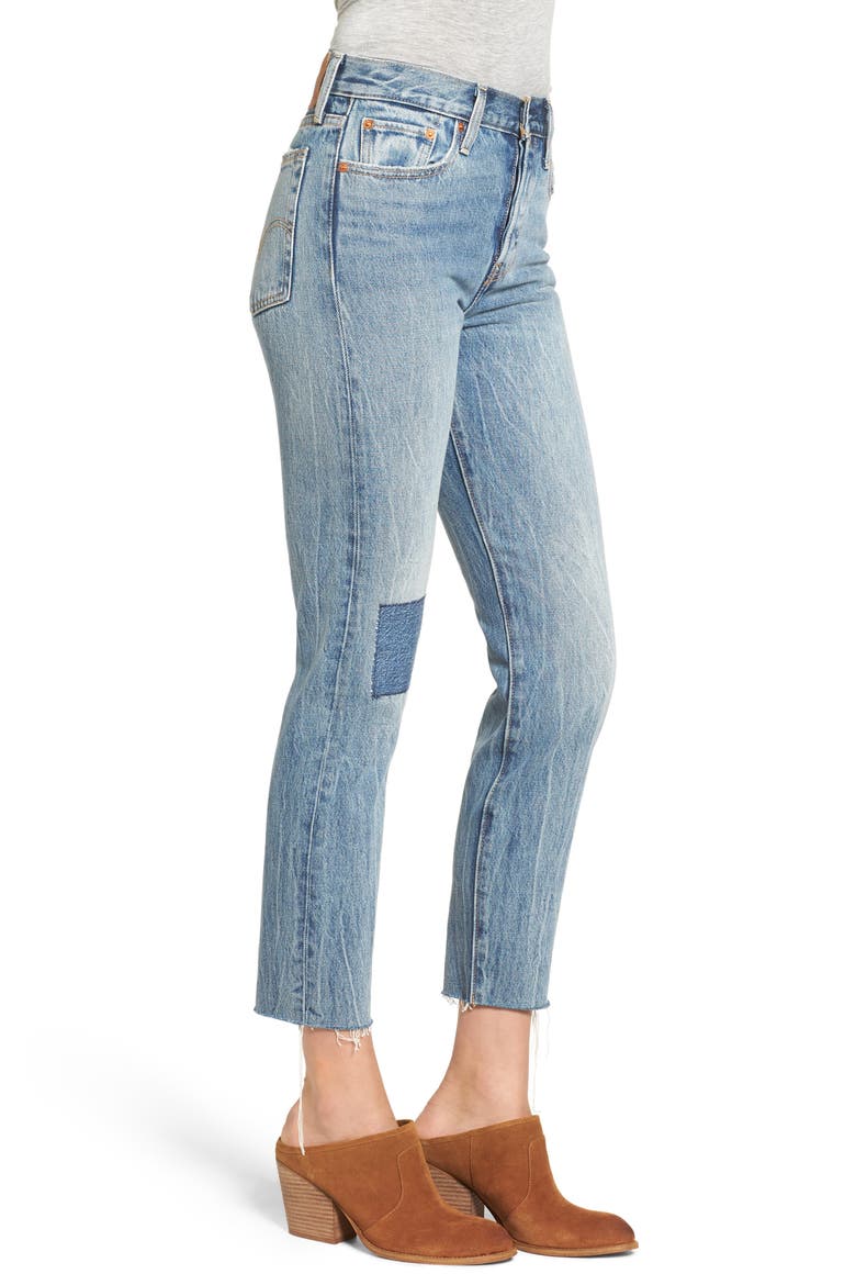 Levi's® The Wedgie Icon Fit Jeans, Alternate, color, LIGHT BLUE