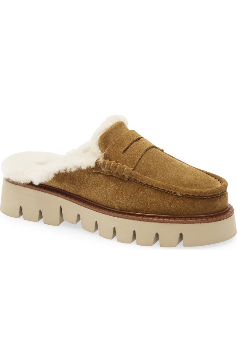 Pedro Garcia Savy Lug Sole Mule, Main, color, Alpaca