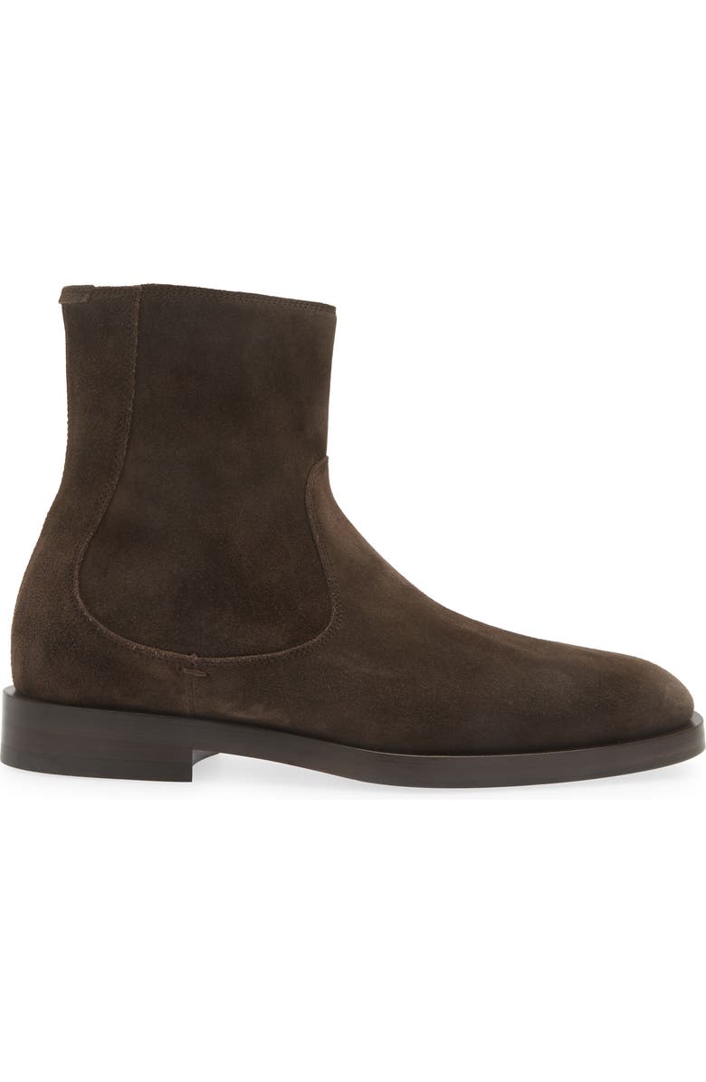Brunello Cucinelli Suede Zip Boot, Alternate, color,