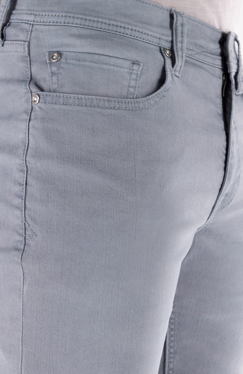 Devil-dog Dungarees Slim Straight Leg Stretch Jeans In Gray