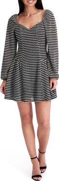 Kensie Long Sleeve Minidress
