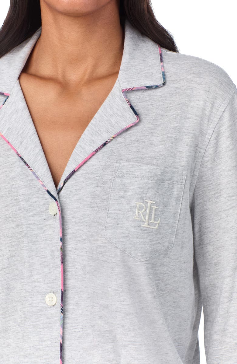 Lauren Ralph Lauren Cotton Blend Pajamas, Alternate, color, 