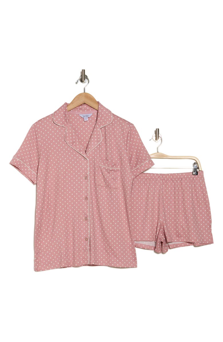 Nicole Miller Dot Short Pajamas, Alternate, color, Gemini Dot