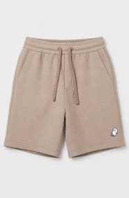Dalix Mens Ghost Relaxed Fleece Sweat Elastic Shorts