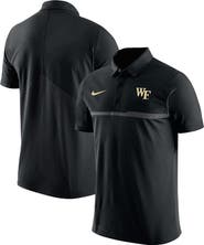 Nike Men's Nike Black Wake Forest Demon Deacons Coaches Performance Polo