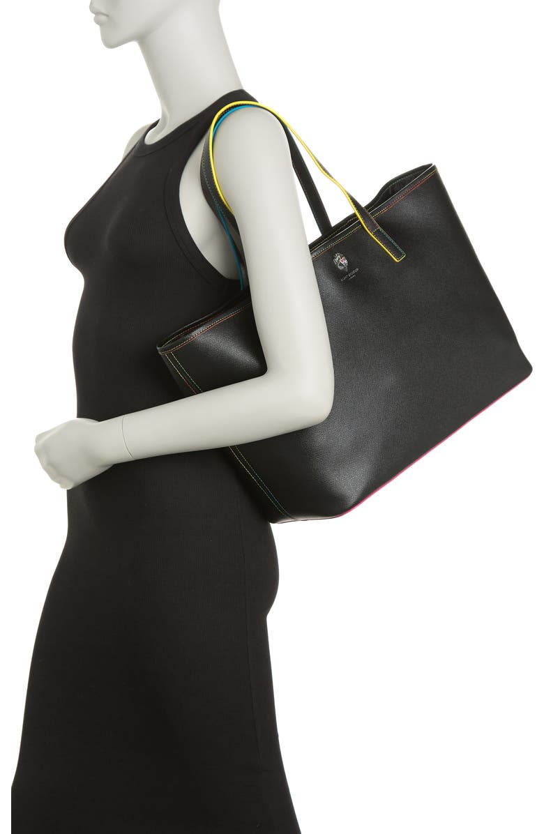 Kurt Geiger London Richmond Shopper Tote Bag, Alternate, color, Blk/Other