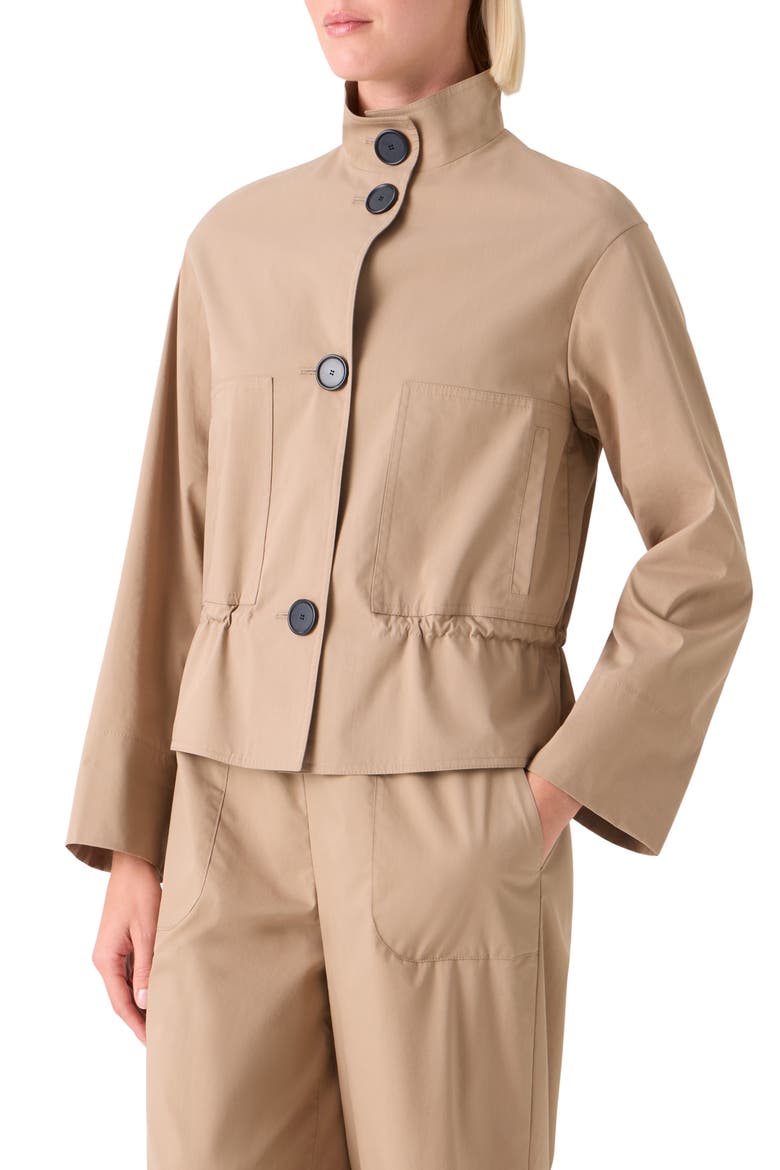 Tech Crop Jacket, Alternate, color, BEIGE
